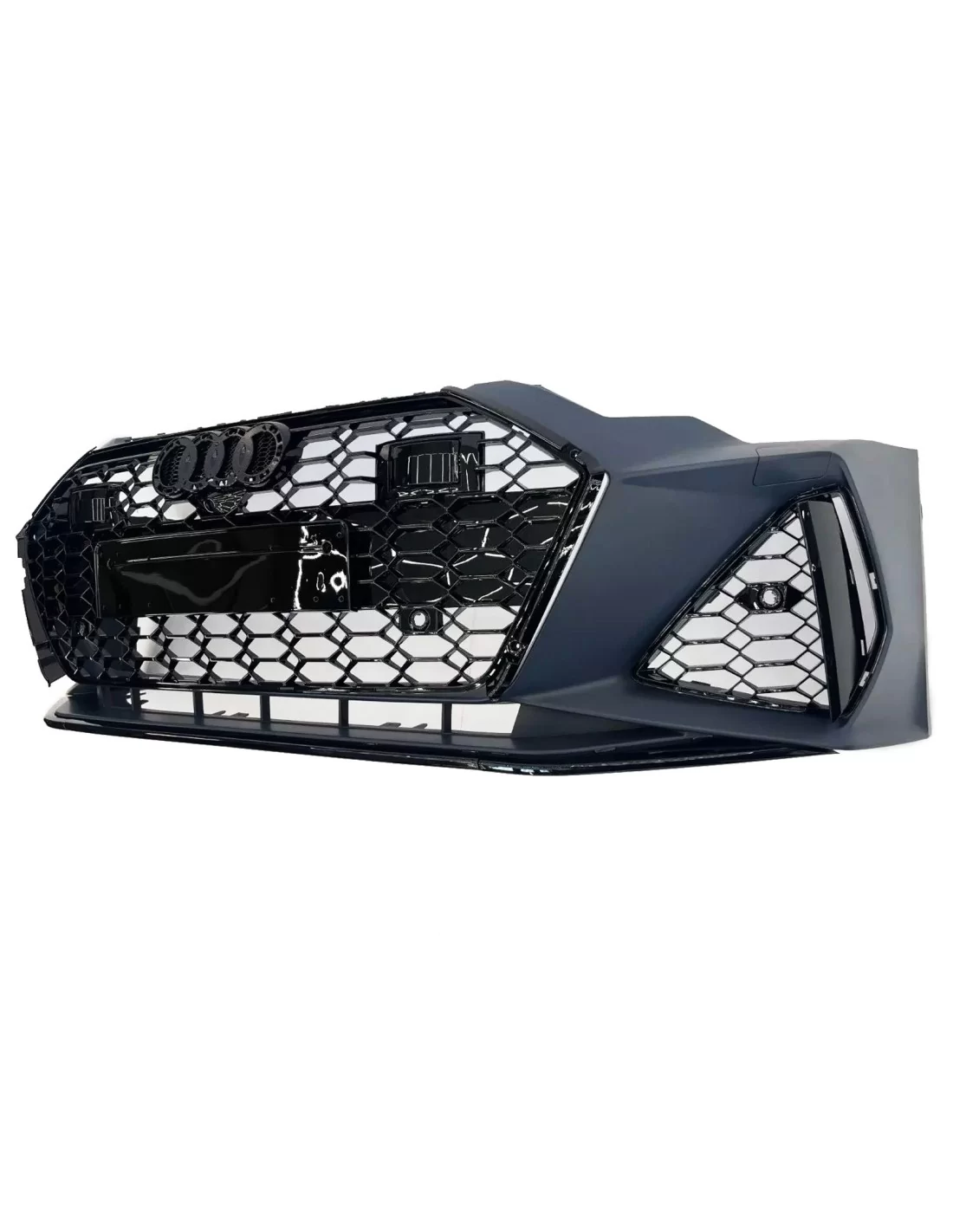  - Audi - Voor Audi A6 C8 2018-2022 bumper met ACC en grille RS6 look - 2 - Transformeer je Audi A6 C8 (2018+) met een gestrooml