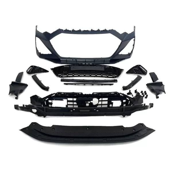  - Audi - Para Audi A6 C8 2018-2022 parachoques con ACC y parrilla RS6 look - 4 - Transforma tu Audi A6 C8 (2018+) con un elegan