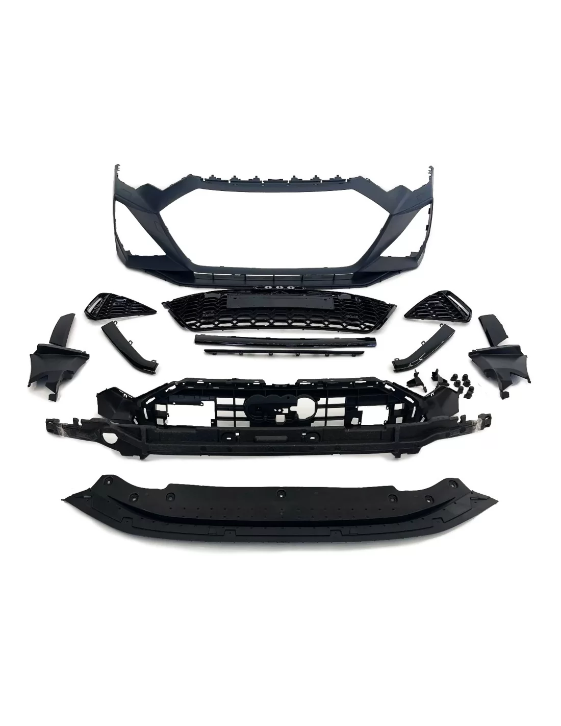  - Audi - For Audi A6 C8 2018-2022 bumper with ACC and grille RS6 look - 4 - Transform your Audi A6 C8 (2018+) with a sleek RS6 