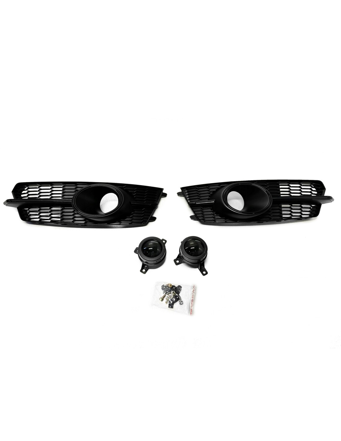  - Audi - SPIEGEL SCHEINWERFER GITTER AUDI A6 C7 2014-2018 Facelift RS6 Optik - 1 - Veredeln Sie die Front Ihres Audi A6 C7 (201