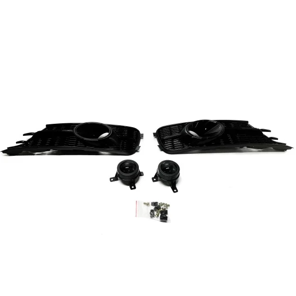  - Audi - Grille antibrouillard AUDI A6 C7 2014-2018 S-Line Bumper Black Optics - 1 - Élevez votre Audi A6 C7 (2014-2018) avec c