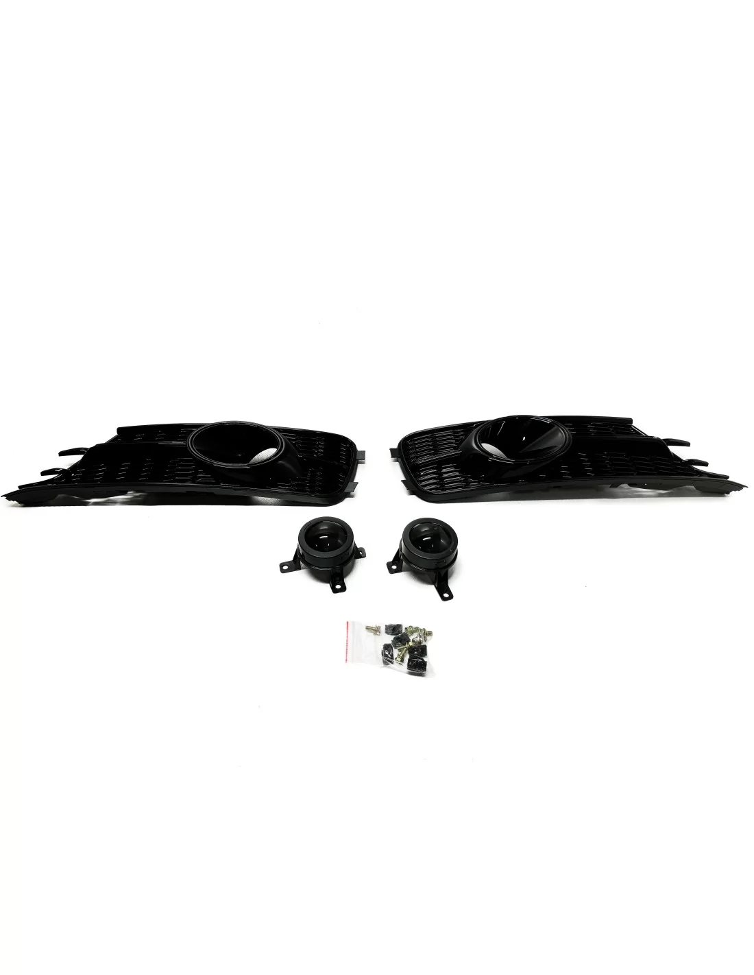  - Audi - Rejilla para faros antiniebla AUDI A6 C7 2014-2018 S-Line Parachoques Negro Óptico - 1 - Eleve su Audi A6 C7 (2014-201