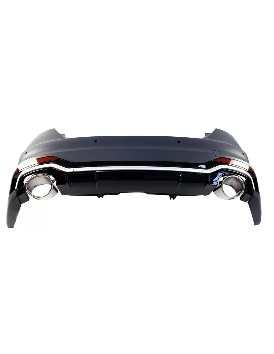 Para Audi A5 F5 2016-2020 parachoques trasero parachoques con tubos de escape RS5 mirada Audi, Audi A5 2016-2019 (F5) Audi