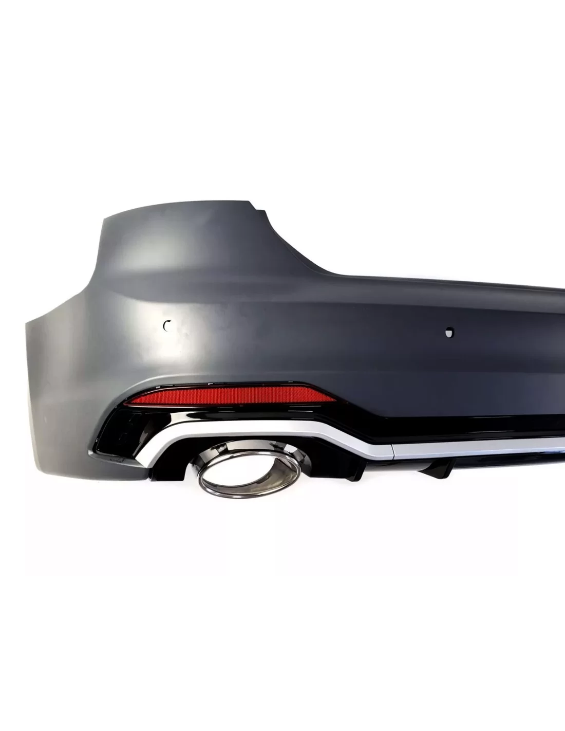Para Audi A5 F5 2016-2020 parachoques trasero parachoques con tubos de escape RS5 mirada Audi, Audi A5 2016-2019 (F5) Audi