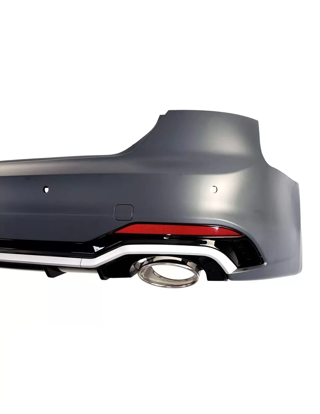 Für Audi A5 F5 2016-2020 Heckstoßstange mit Endrohren im RS5 Look Audi, Audi A5 2016-2019 (F5) Audi Für Audi A5 F5 2016-2020 Heckstoßstange mit Endrohren im RS5 Look Audi, Audi A5 2016-2019 (F5) Audi