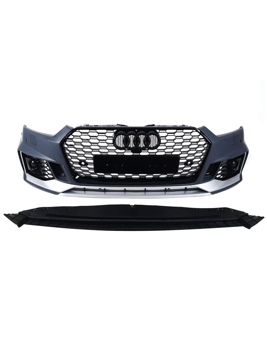 グリル RS5 光学が付いている Audi A5 F5 2016-2020 の前部バンパーのバンパーのため Audi, Audi A5 2016-2019 (F5) Audi