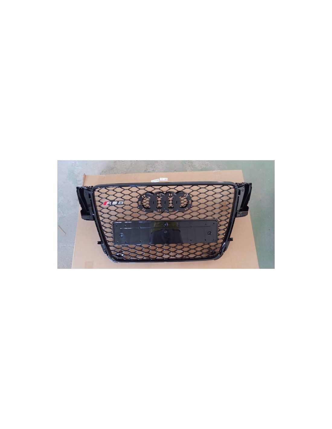 奥迪 A5 8T 2008-2011 格栅蜂窝状格栅 RS5 黑色前格栅 Audi, Audi A5 2007-2011 (8T) Audi