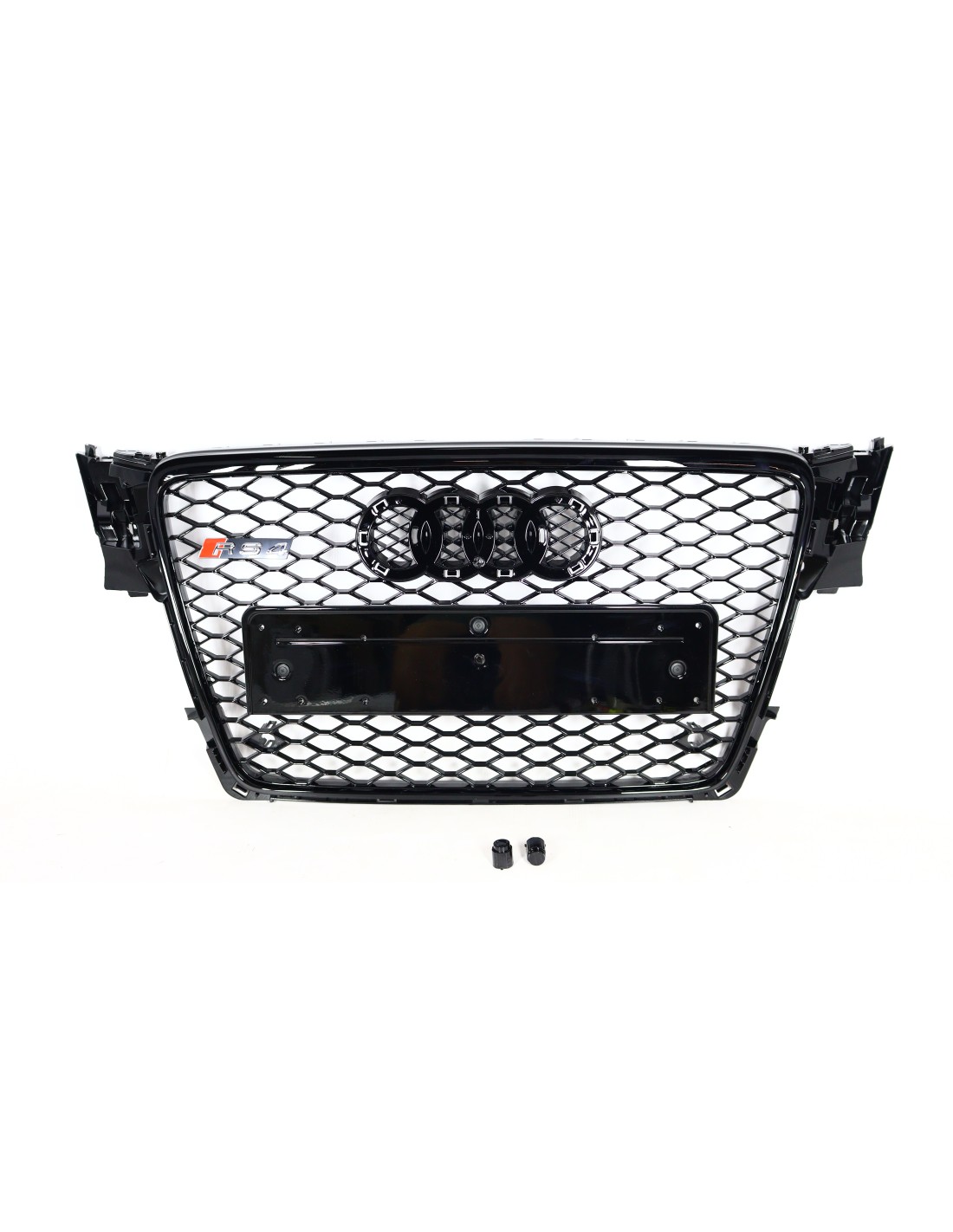 Per Audi A4 B8 2008-2012 Griglia a nido d'ape griglia anteriore in look RS4 nero schwarz Audi, A4 Audi Per Audi A4 B8 2008-2012 Griglia a nido d'ape griglia anteriore in look RS4 nero schwarz Audi, A4 Audi