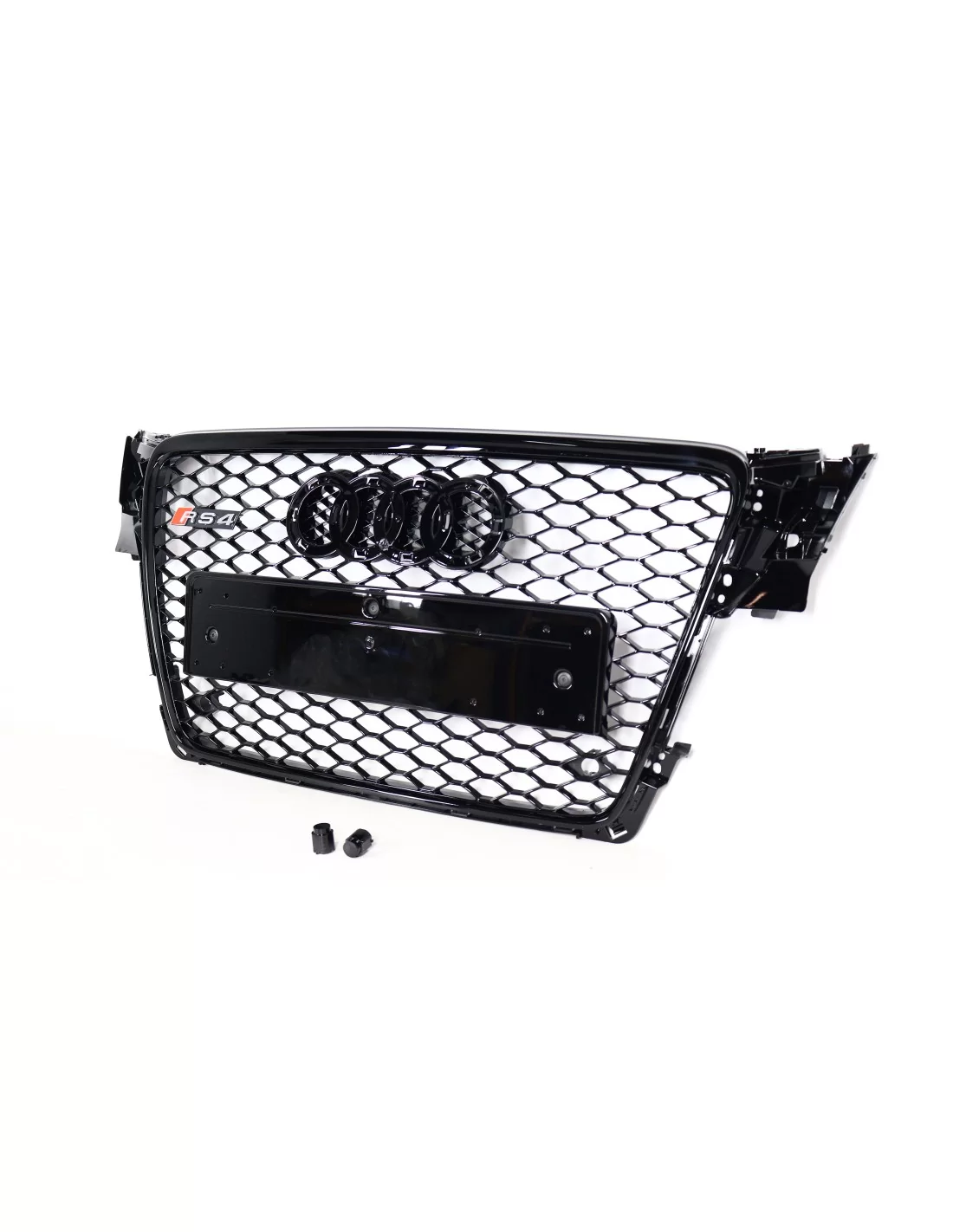 Para Audi A4 B8 2008-2012 Parrilla de nido de abeja parrilla delantera en RS4 mirada schwarz negro Audi, A4 Audi