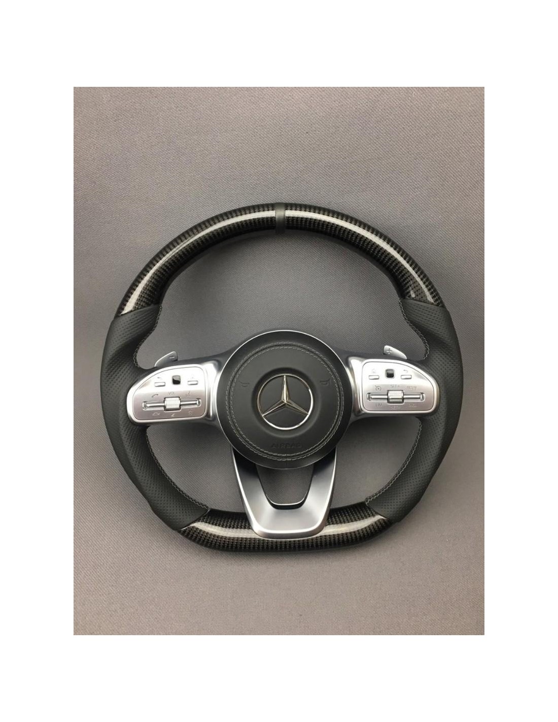 - Steering Wheels - Carbonstuur AMG-pakket voor Mercedes-Benz G-Klasse W463a - 1 - Koop Carbon Fiber Stuur AMG Pack voor Merced  - Steering Wheels - Carbonstuur AMG-pakket voor Mercedes-Benz G-Klasse W463a - 1 - Koop Carbon Fiber Stuur AMG Pack voor Merced