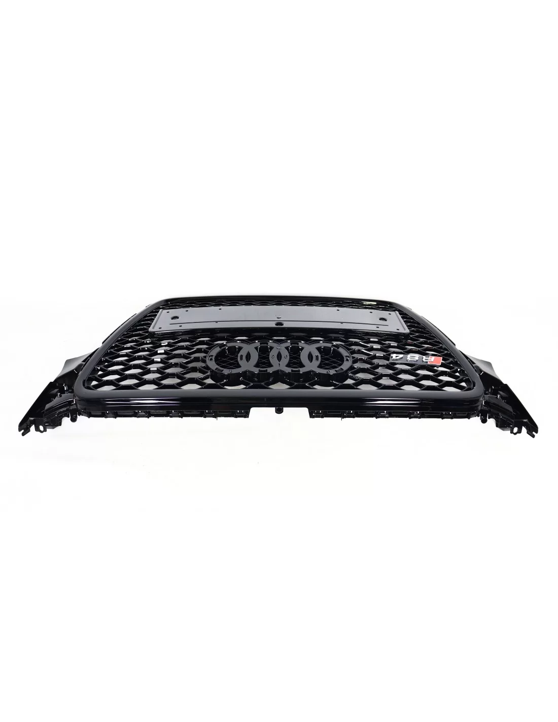 用于奥迪 A4 B8 2008-2012 前格栅蜂窝状格栅，RS4 外观，施瓦茨黑 Audi, Audi A4 2007-2011 (B8) Audi