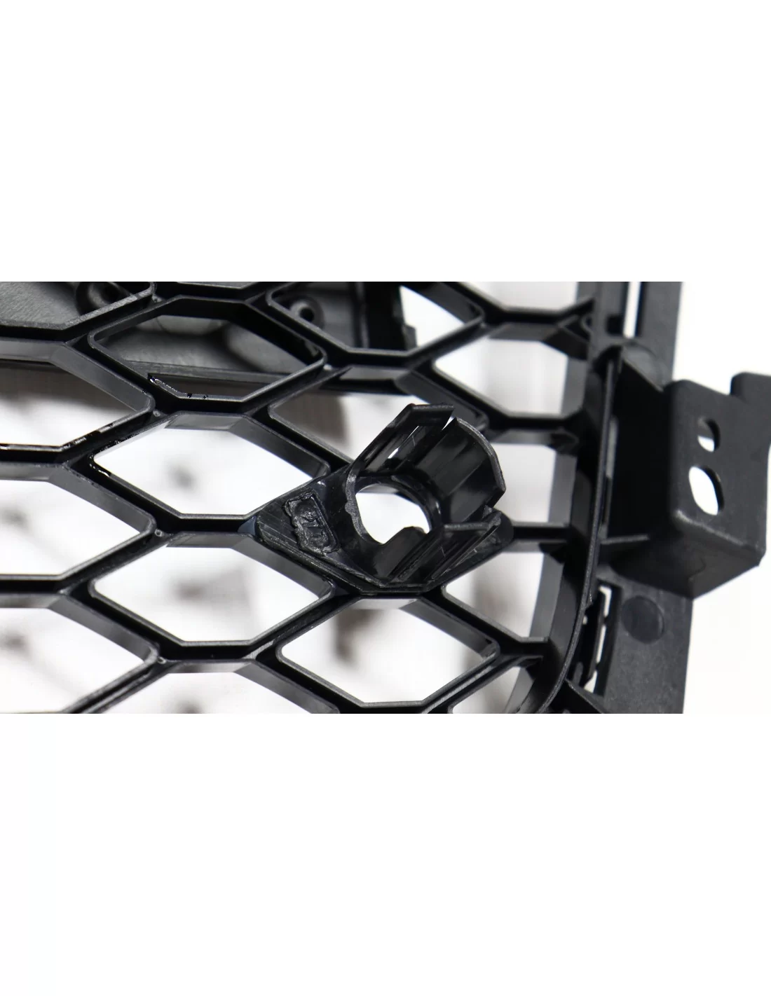 用于奥迪 A4 B8 2008-2012 前格栅蜂窝状格栅，RS4 外观，施瓦茨黑 Audi, Audi A4 2007-2011 (B8) Audi