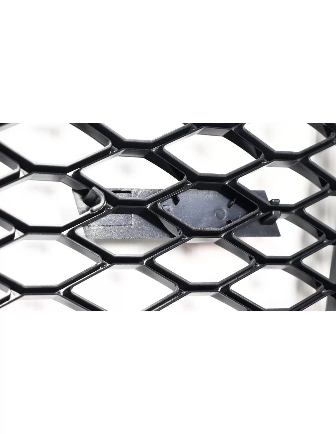 Voor Audi A4 B8 2008-2012 Grill honingraat voorgrille in RS4 QUATTRO zwart Audi, Audi A4 2007-2011 (B8) Audi