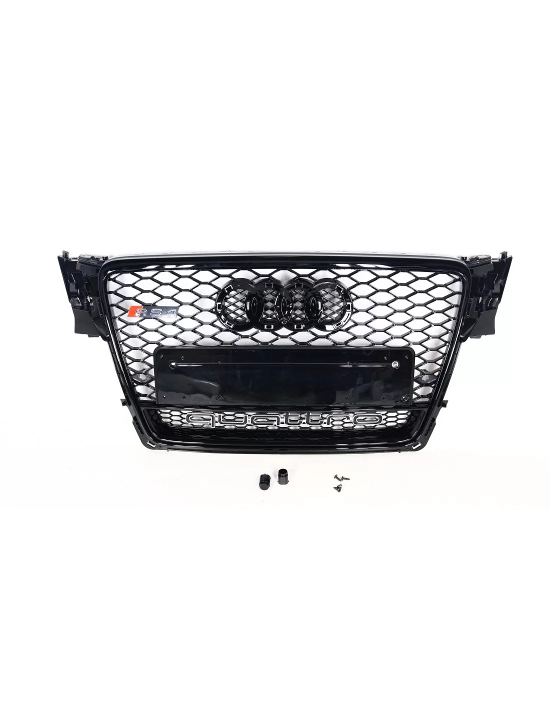 Para Audi A4 B8 2008-2012 Parrilla de nido de abeja parrilla delantera en RS4 QUATTRO negro Audi, A4 Audi Para Audi A4 B8 2008-2012 Parrilla de nido de abeja parrilla delantera en RS4 QUATTRO negro Audi, A4 Audi