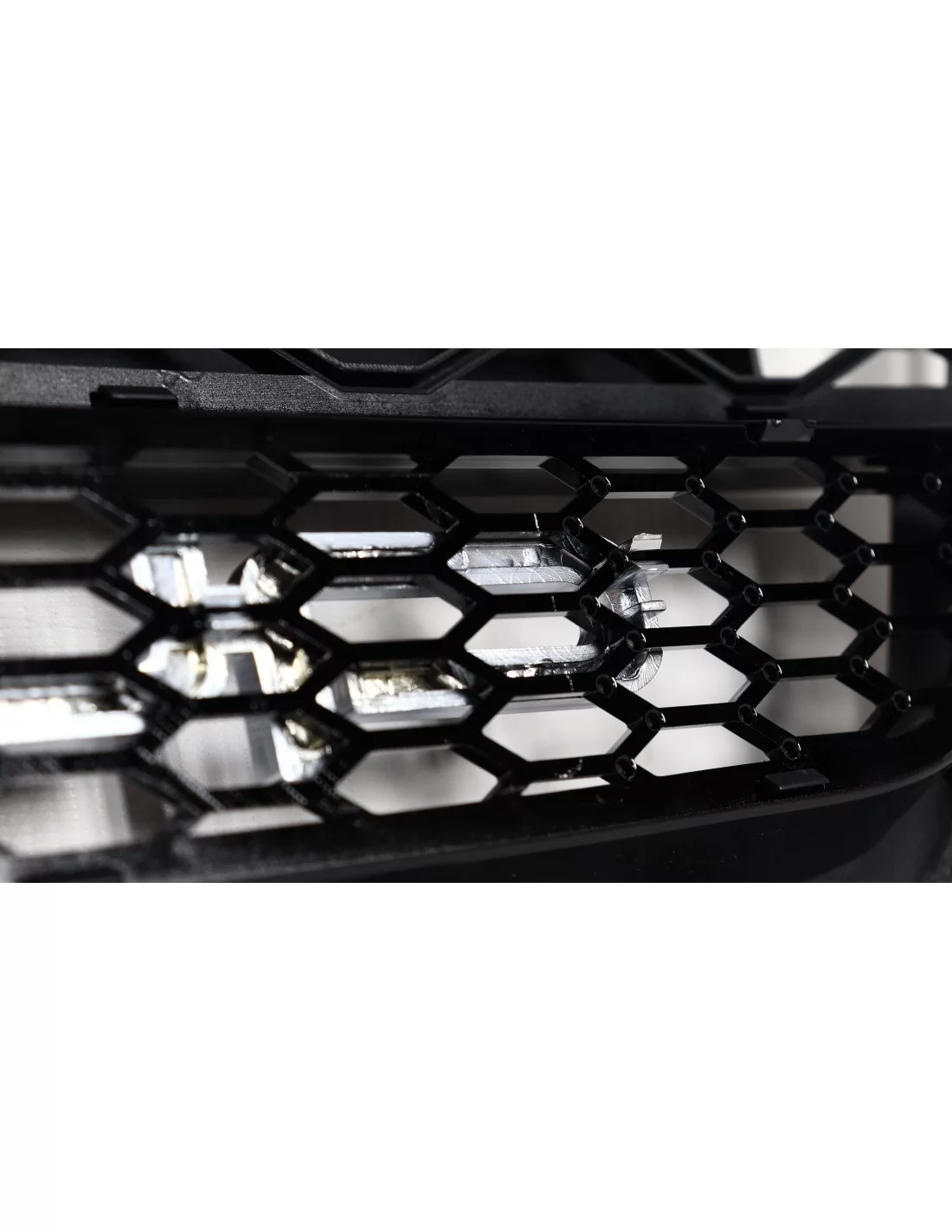 Voor Audi A4 B8 2008-2012 Grill honingraat voorgrille in RS4 QUATTRO zwart Audi, Audi A4 2007-2011 (B8) Audi