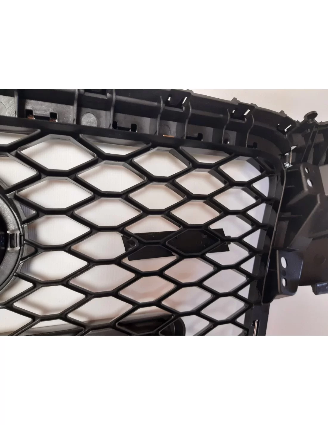 För Audi A4 B8 2008-2012 Grill bikakegaller frontgrill i RS4-utseende krom svart Audi, Audi A4 2007-2011 (B8) Audi För Audi A4 B8 2008-2012 Grill bikakegaller frontgrill i RS4-utseende krom svart Audi, Audi A4 2007-2011 (B8) Audi
