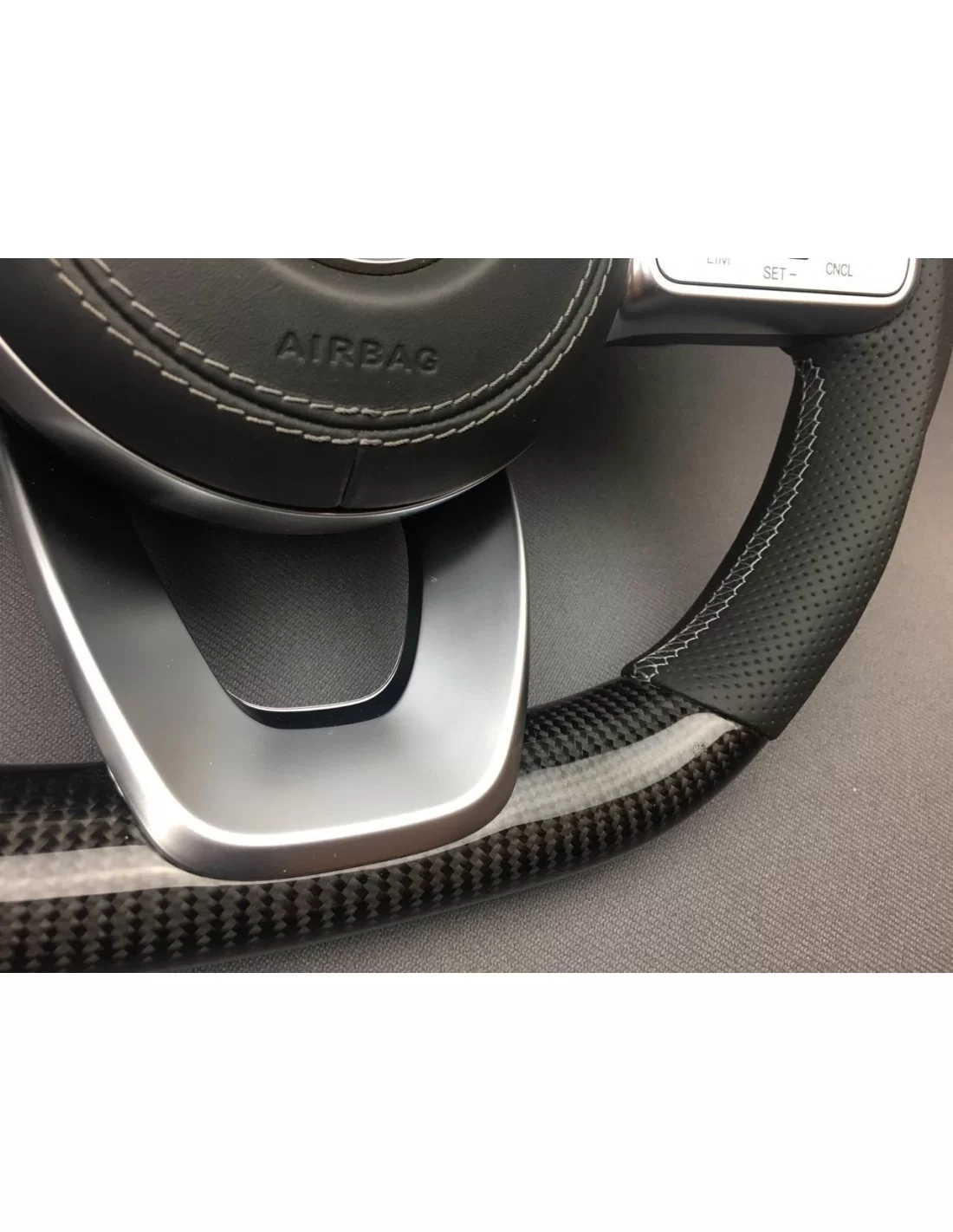  - Steering Wheels - Карбоновий пакет рульового колеса AMG для Mercedes-Benz G-Class W463a - 4 - Купуйте карбоновий обвіс керма 