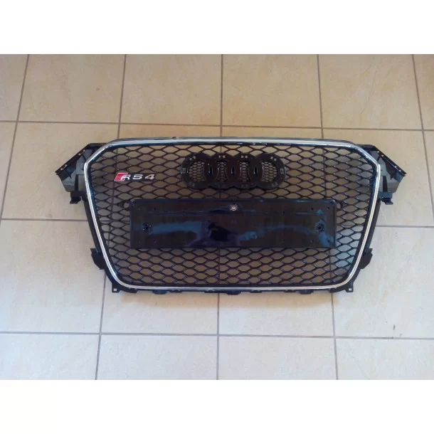 Audi A4 B8 2012-2015 Kühlergrill in RS4 Chrom Quattro Stil Audi, Audi A4 2011-2015 (B8) Audi