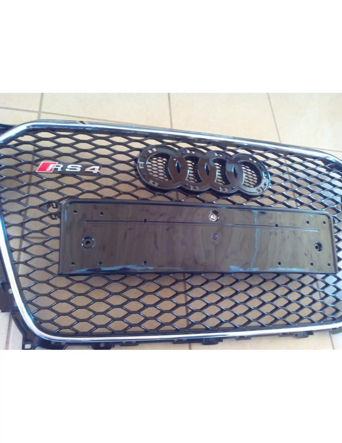 Audi A4 B8 2012-2015 radiator grille in RS4 Chrome Quattro style Audi, Audi A4 2011-2015 (B8) Audi Audi A4 B8 2012-2015 radiator grille in RS4 Chrome Quattro style Audi, Audi A4 2011-2015 (B8) Audi