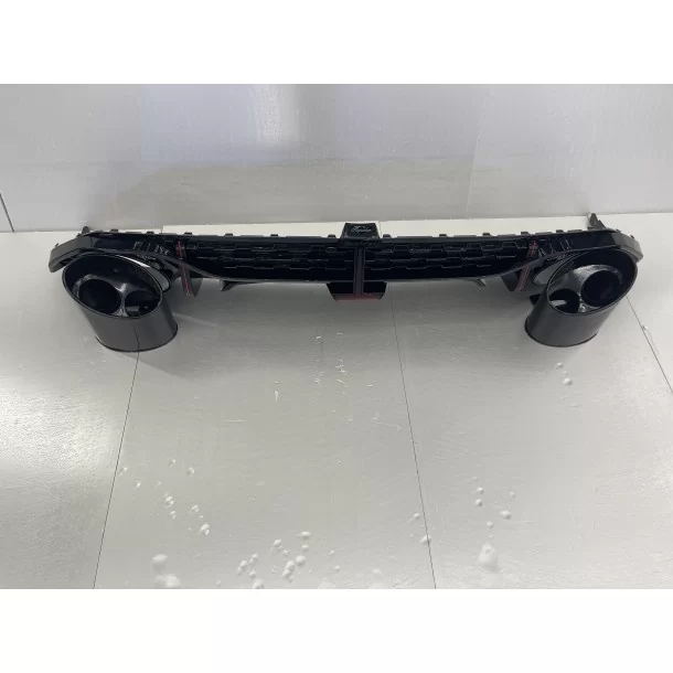 Für Audi A3 8Y 2021+ Diffusor Heckstoßstangenaufsatz Endrohre in RS3 Optik Audi, Audi A3 2021+ (8Y) Audi
