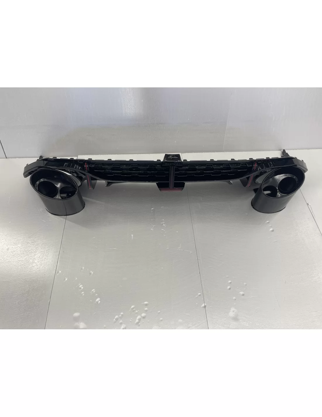 Für Audi A3 8Y 2021+ Diffusor Heckstoßstangenaufsatz Endrohre in RS3 Optik Audi, Audi A3 2021+ (8Y) Audi
