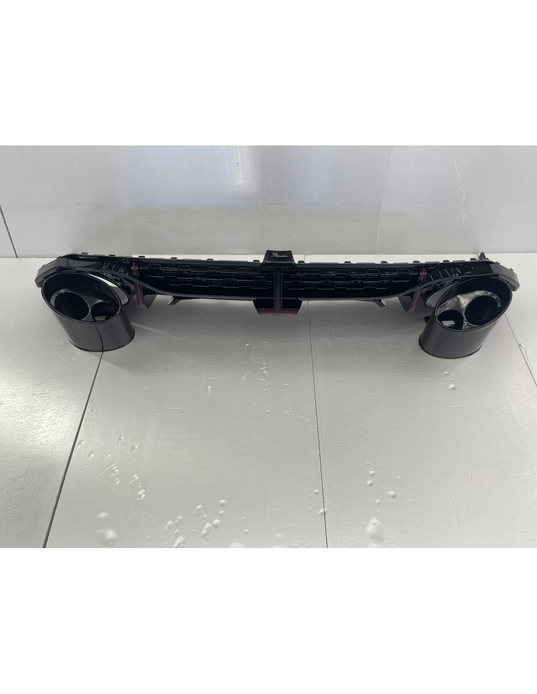 Voor Audi A3 8Y 2021+ diffuser achterbumper bevestiging uitlaatpijpen in RS3 look Audi, Audi A3 2021+ (8Y) Audi