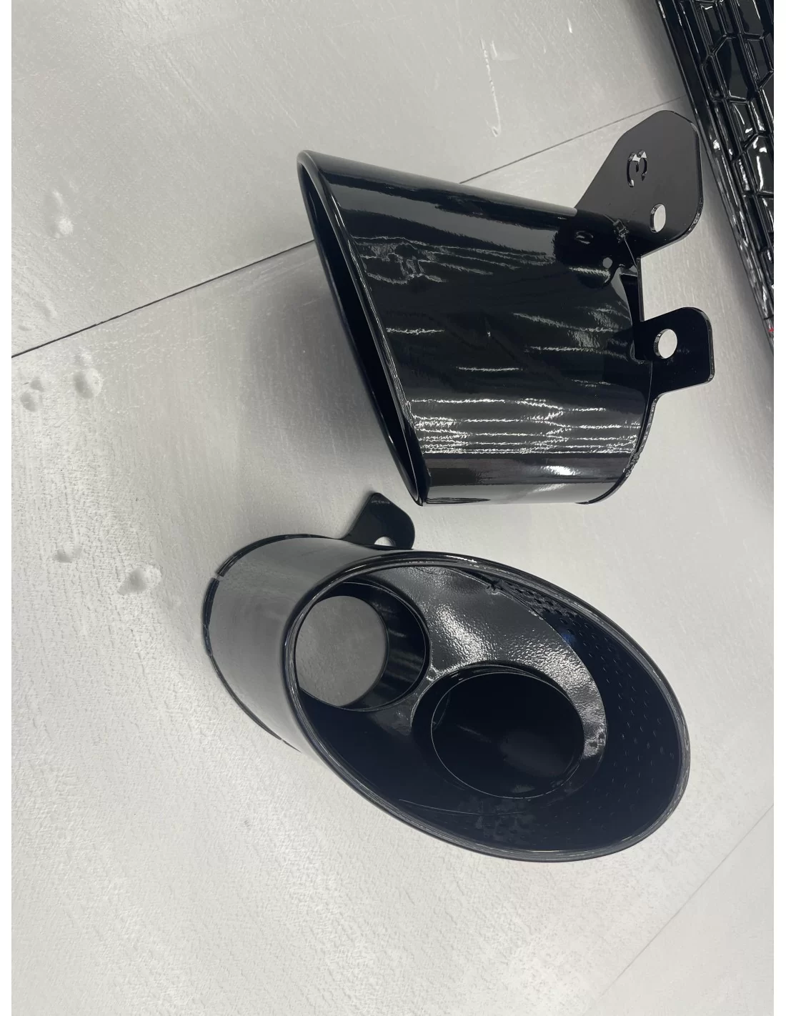Voor Audi A3 8Y 2021+ diffuser achterbumper bevestiging uitlaatpijpen in RS3 look Audi, Audi A3 2021+ (8Y) Audi