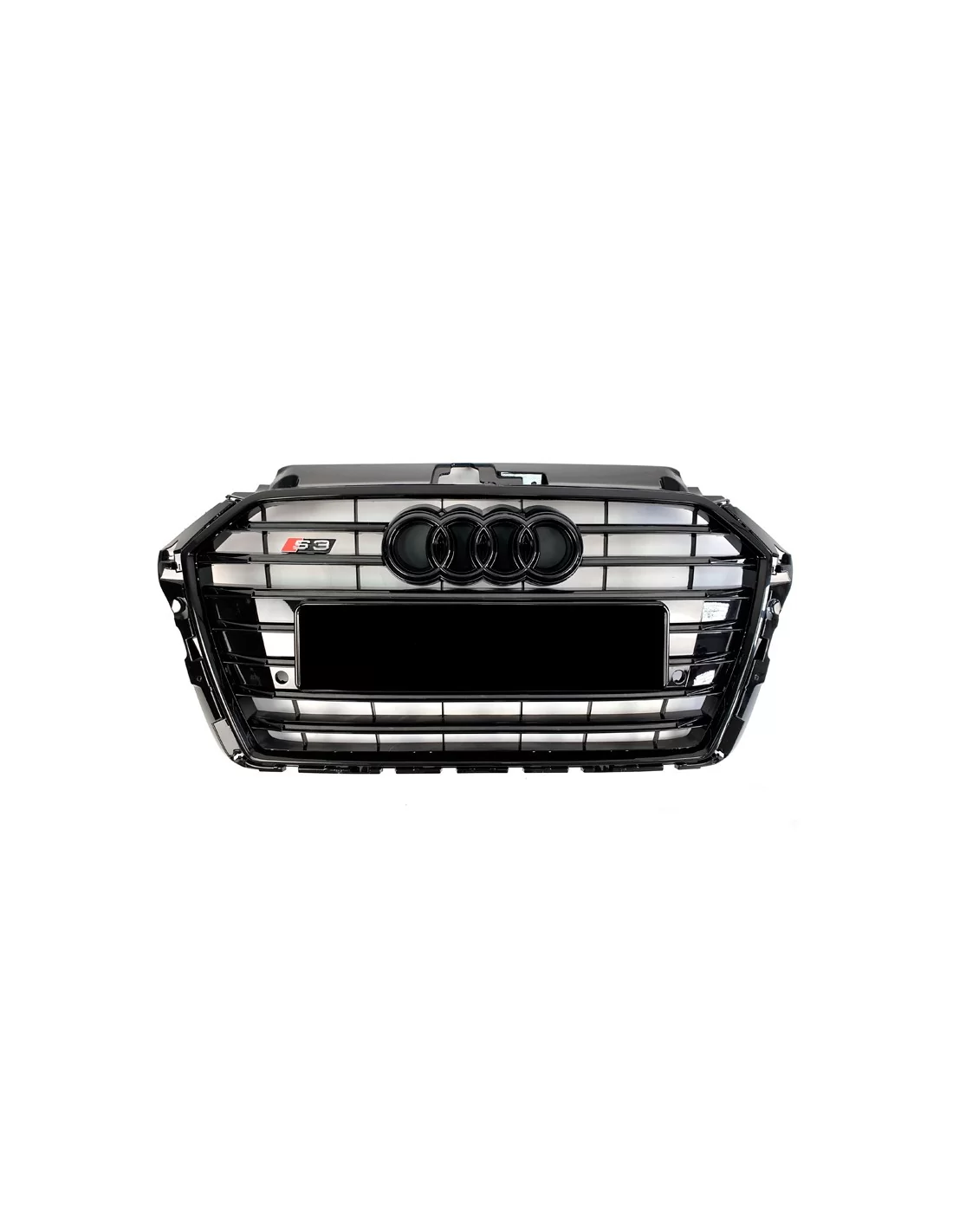奥迪 A3 8V 2016-2020 S3 黑色外观散热器格栅 Audi, Audi A3 2016-2020 (8V) Audi