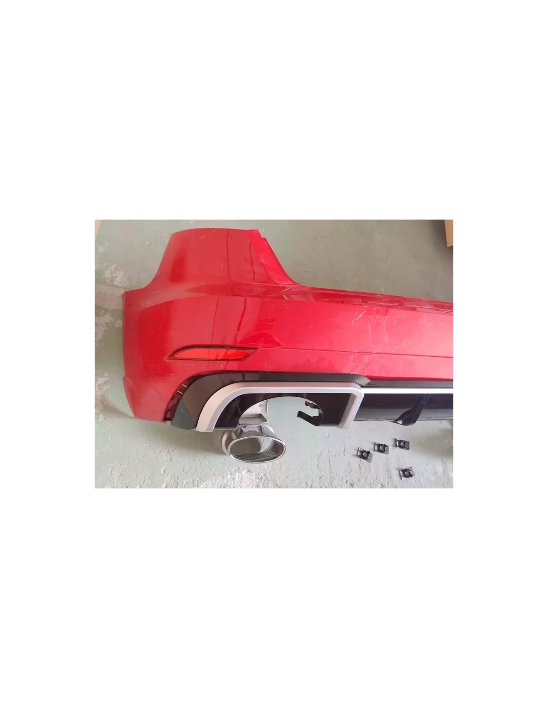  - Audi - Per Audi A3 8V 2016-2020 paraurti posteriore RS3 ottica con diffusore - 3 - Acquista il paraurti posteriore Audi A3 8V