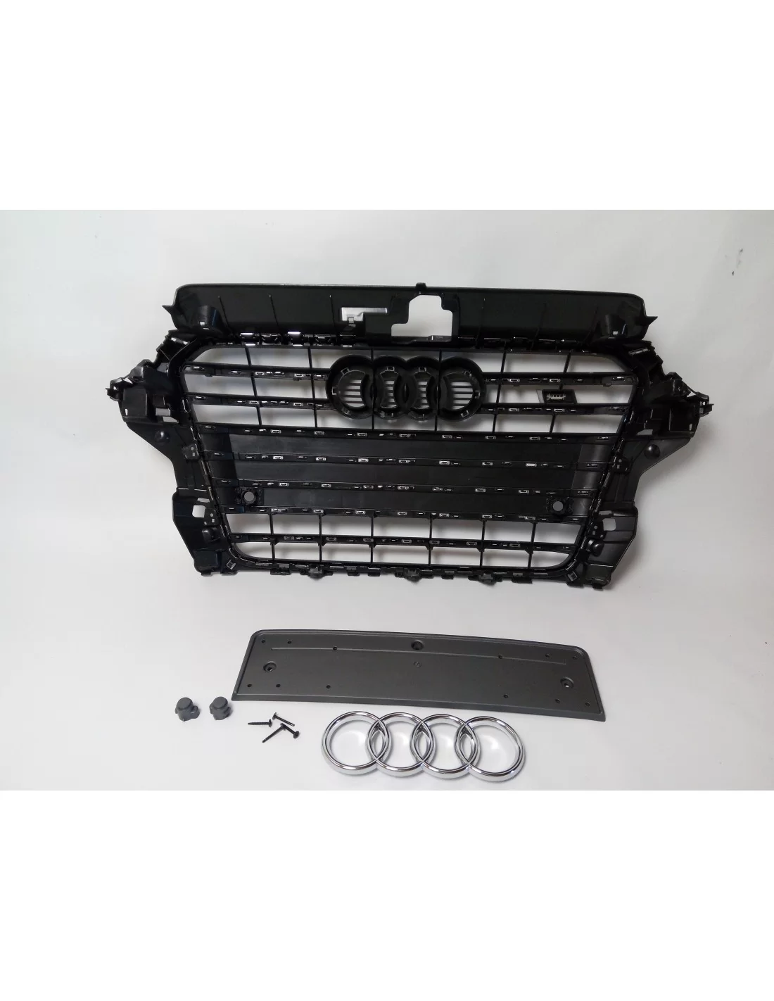 Audi S3 främre stötfångare kylargrill för Audi A3 8V 2012-2015 grå Audi, Audi A3 2012-2015 (8V) Audi Audi S3 främre stötfångare kylargrill för Audi A3 8V 2012-2015 grå Audi, Audi A3 2012-2015 (8V) Audi