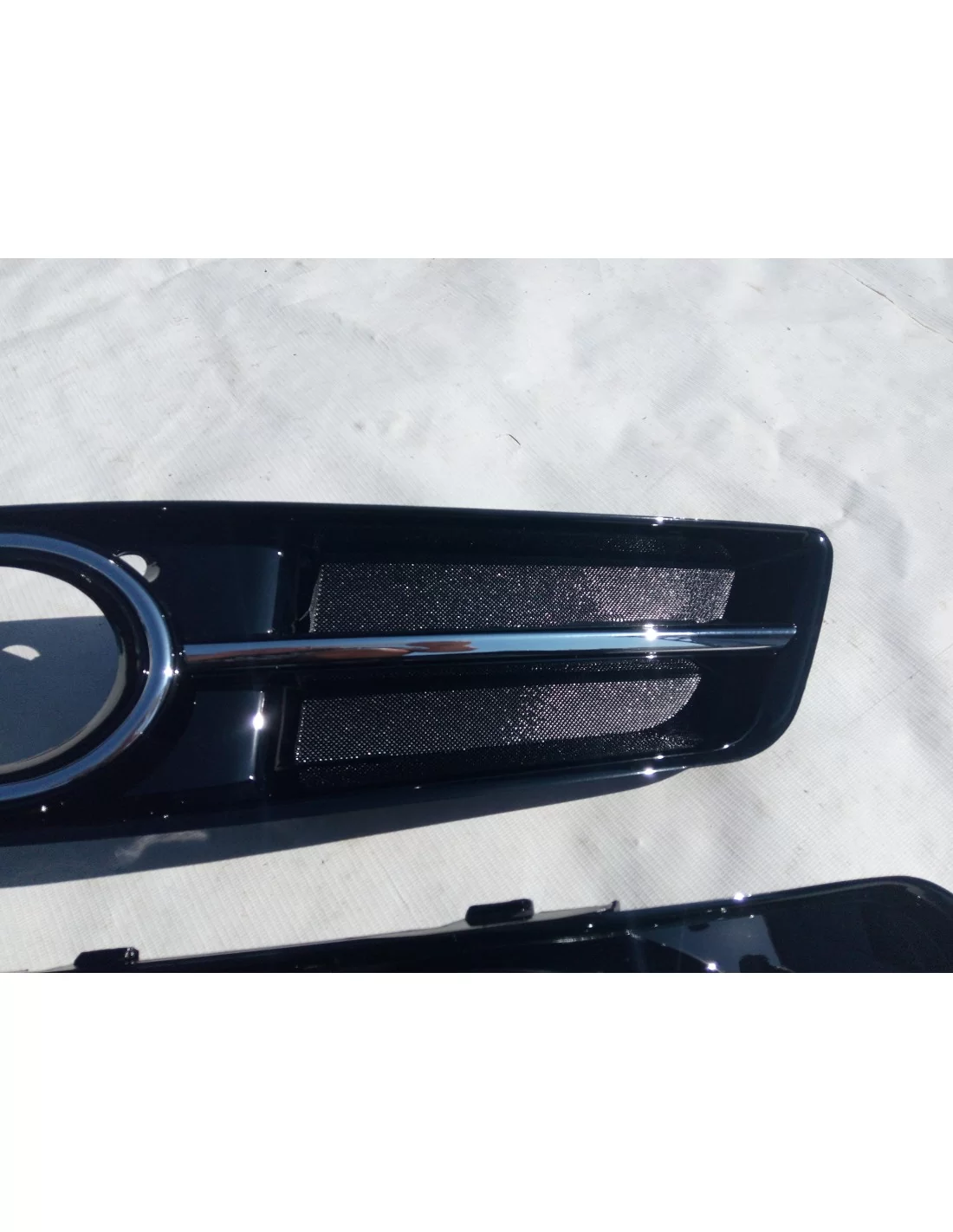 För Audi A3 8P 2008-2012 Grill dimljusgrill i S3-look svart Audi, Audi A3 2008-2012 (8P) Audi