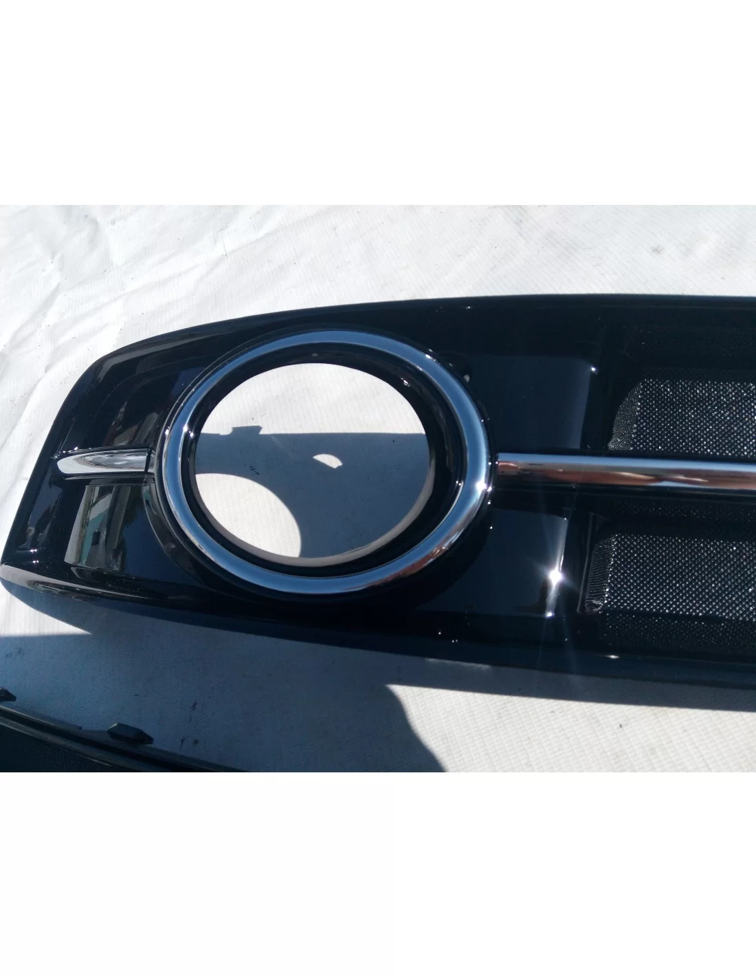 För Audi A3 8P 2008-2012 Grill dimljusgrill i S3-look svart Audi, Audi A3 2008-2012 (8P) Audi