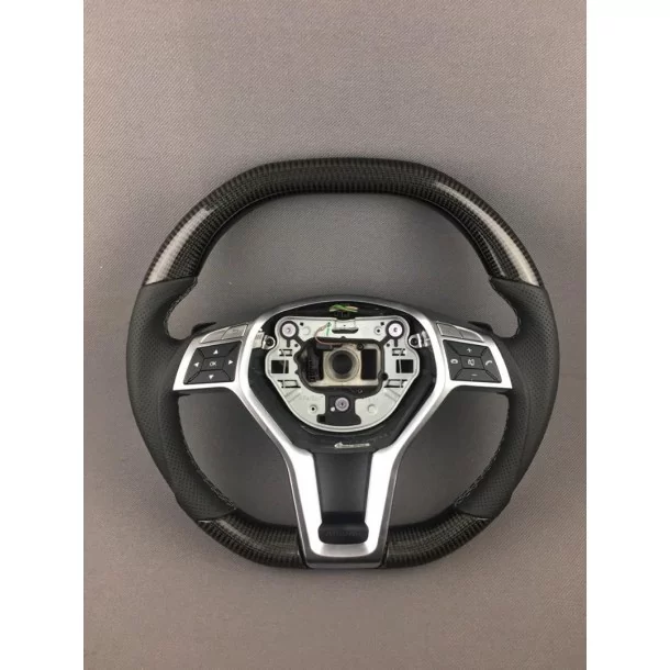  - Steering Wheels - Карбонове кермо AMG для Mercedes-Benz C-Class E-Class W207 W204 W212 W218 - 1 - Удоскональте свій Mercedes-