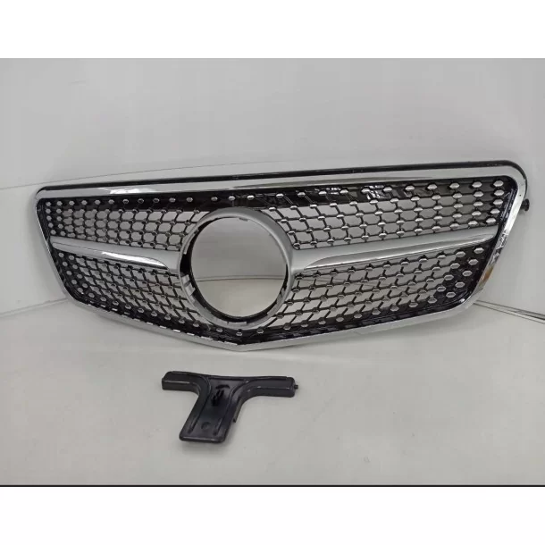  - Mercedes Benz - Griglia per Mercedes Classe E W212 Argento Diamante 9-13 - 1 - Perfeziona lo stile del frontale della vostra 