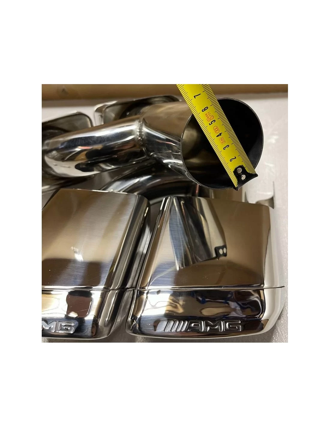 - Mercedes-Benz - Exhaust tips for Mercedec W212 style AMG - 2 - Give your Mercedes W212 an AMG-inspired look with premium exha  - Mercedes-Benz - Exhaust tips for Mercedec W212 style AMG - 2 - Give your Mercedes W212 an AMG-inspired look with premium exha