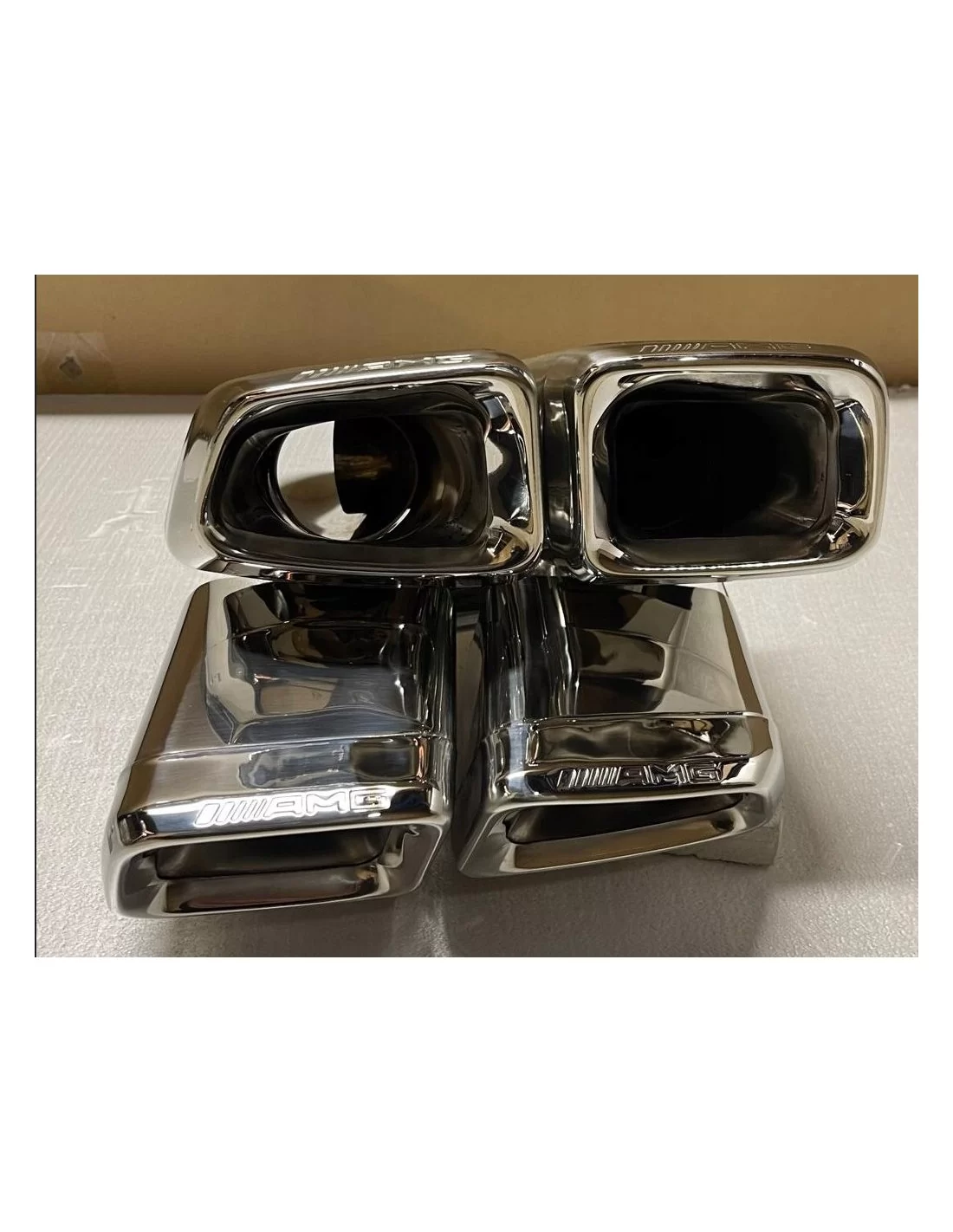 - Mercedes-Benz - Exhaust tips for Mercedec W212 style AMG - 4 - Give your Mercedes W212 an AMG-inspired look with premium exha  - Mercedes-Benz - Exhaust tips for Mercedec W212 style AMG - 4 - Give your Mercedes W212 an AMG-inspired look with premium exha