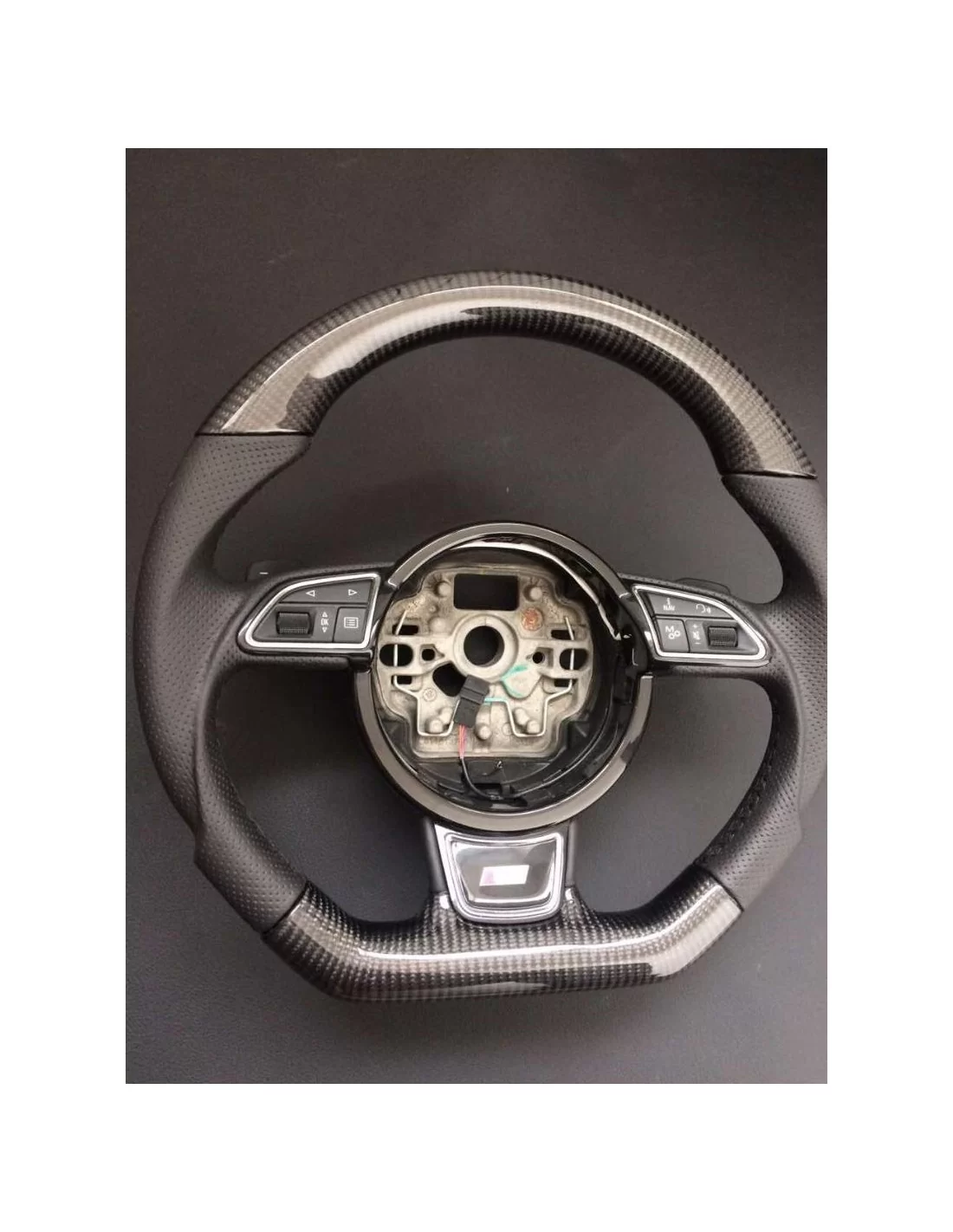 - Steering Wheels - Audi RS6 RS4 RS5 RS7 SQ5 S4 S5 Stuur Carbon Leer - 4 - Audi RS6 RS4 RS5 RS7 SQ5 S4 S5 Stuur Carbon Leer kop  - Steering Wheels - Audi RS6 RS4 RS5 RS7 SQ5 S4 S5 Stuur Carbon Leer - 4 - Audi RS6 RS4 RS5 RS7 SQ5 S4 S5 Stuur Carbon Leer kop