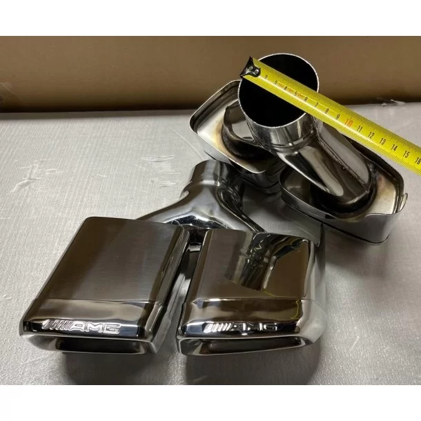 - Mercedes-Benz - Uitlaatuiteinden voor Mercedes W212 AMG-stijl Y-type - 1 - Transformeer uw Mercedes W212 met AMG-stijl Y-type