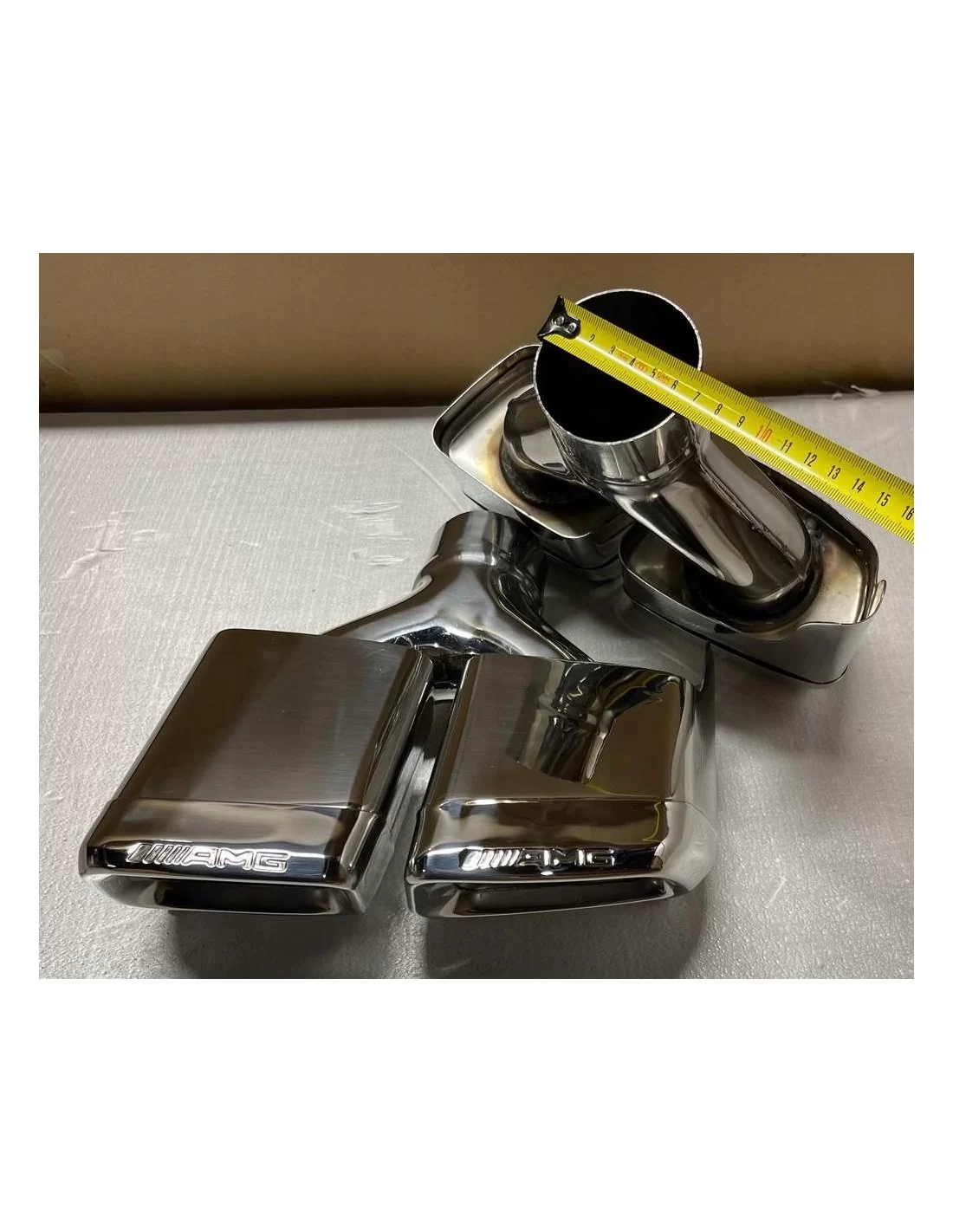 - Mercedes-Benz - Exhaust tips for Mercedes W212 AMG style Y-type - 1 - Transform your Mercedes W212 with AMG-style Y-type exh  - Mercedes-Benz - Exhaust tips for Mercedes W212 AMG style Y-type - 1 - Transform your Mercedes W212 with AMG-style Y-type exh