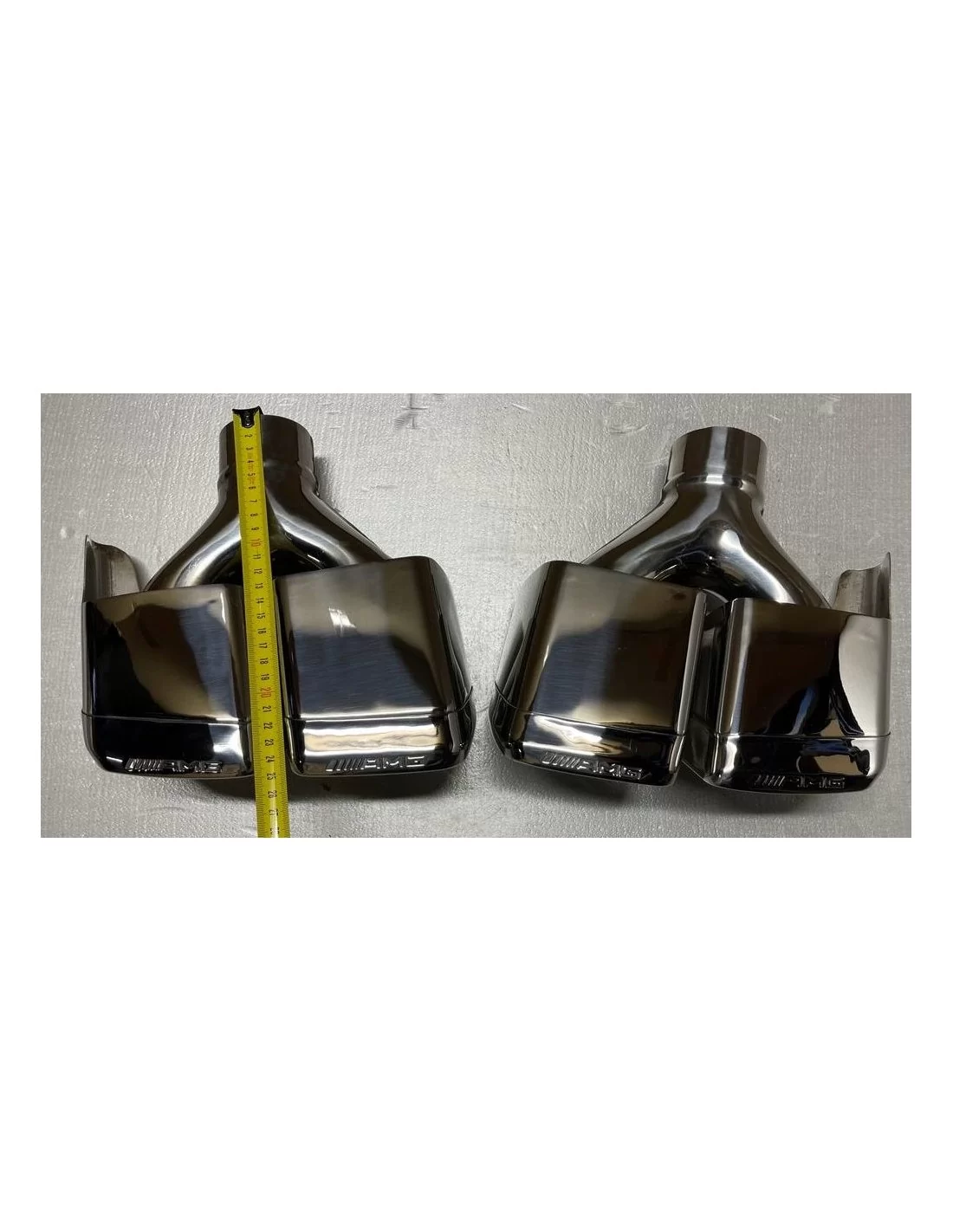 - Mercedes-Benz - Exhaust tips for Mercedes W212 AMG style Y-type - 3 - Transform your Mercedes W212 with AMG-style Y-type exh  - Mercedes-Benz - Exhaust tips for Mercedes W212 AMG style Y-type - 3 - Transform your Mercedes W212 with AMG-style Y-type exh