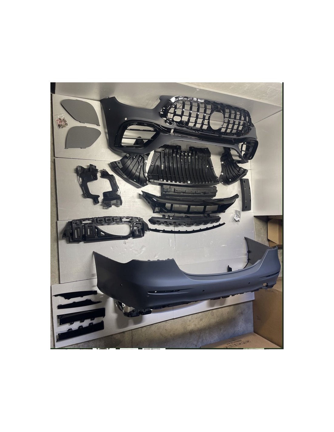 车身套件 AMG G63 2021 风格，适用于 2016-2020 年款奔驰 W213 Mercedes-Benz, Mercedes-Benz E-Class 2016-2020 (W213), E-Class, Body Kit Mercedes-B