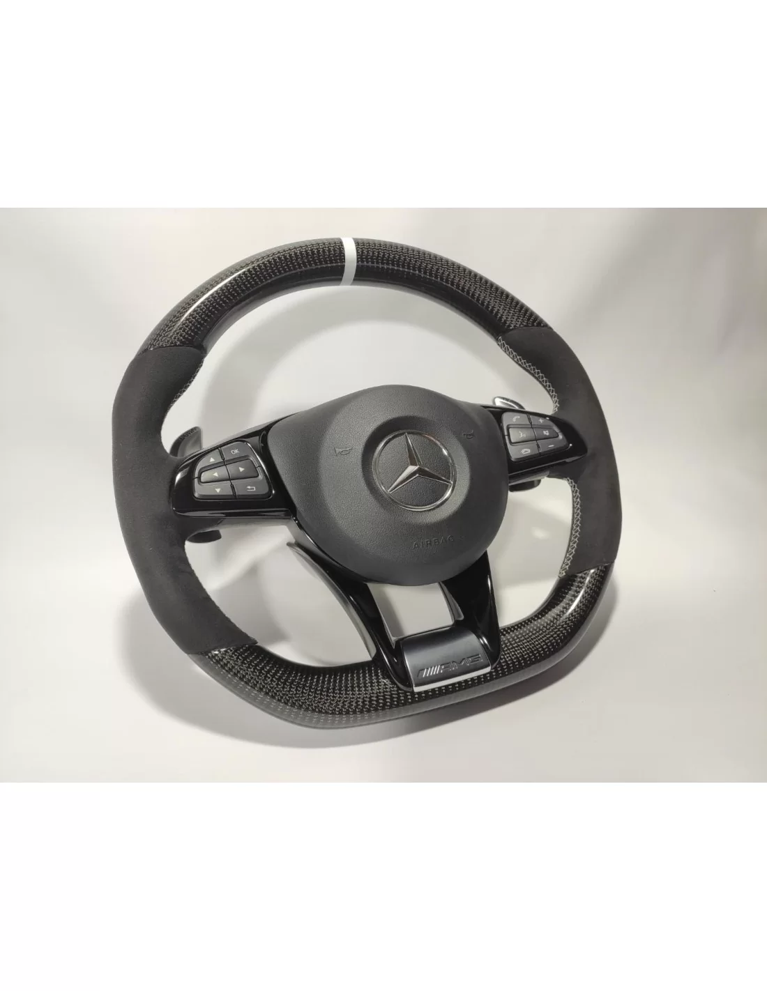 - Steering Wheels - Mercedes-Benz A B S V CLA GLA GLE GLS GLC Volante Carbono Alcantara - 13 - Comprar Mercedes-Benz A B S V GL - Steering Wheels - Mercedes-Benz A B S V CLA GLA GLE GLS GLC Volante Carbono Alcantara - 13 - Comprar Mercedes-Benz A B S V GL