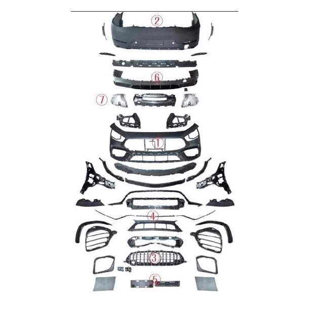 Kit de carrocería GT63S estilo AMG para Mercedes W290 Mercedes Benz, Mercedes Benz GT, AMG GT, Body Kit Mercedes Benz
