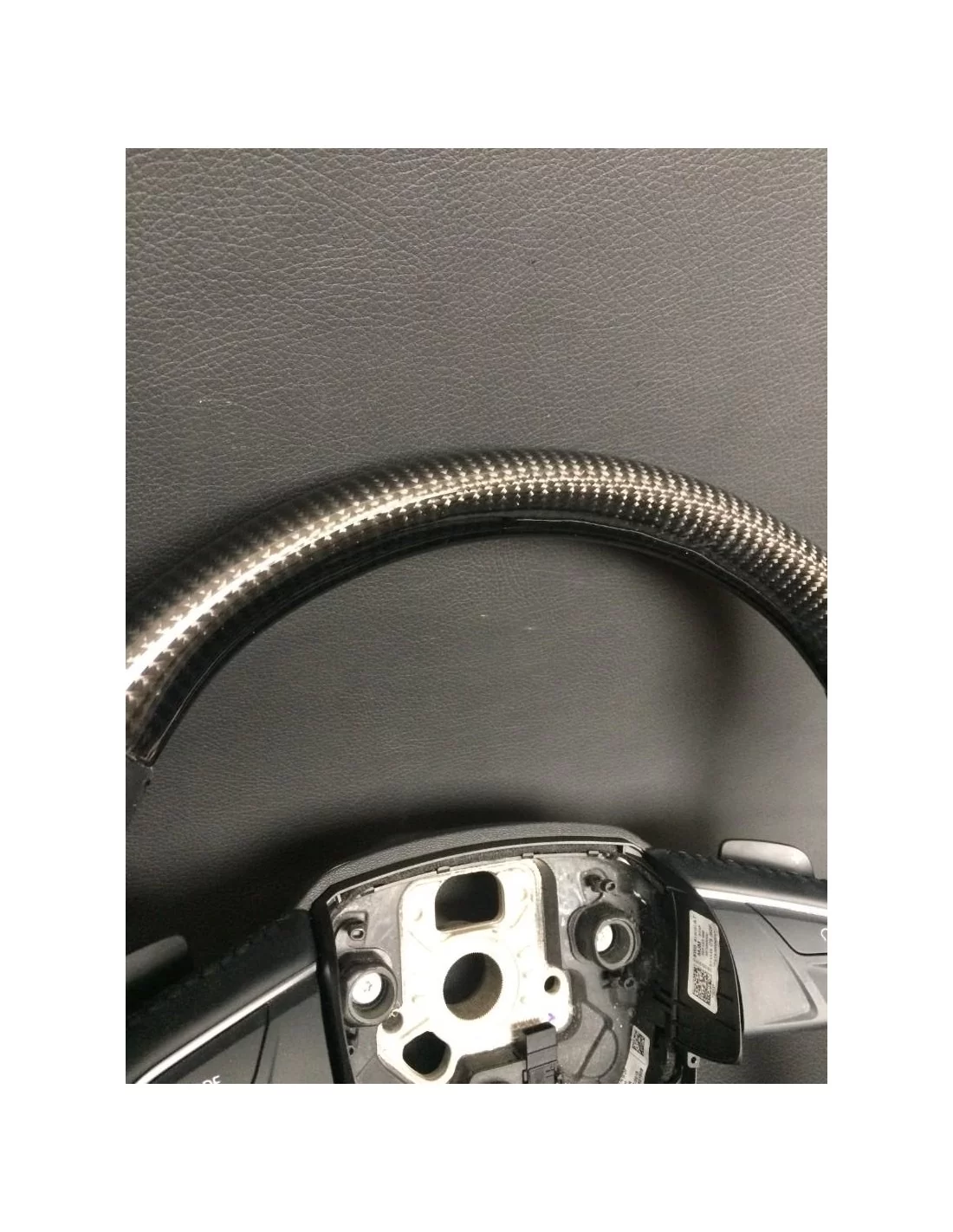  - Steering Wheels - Audi Q7 Stuur Carbon Leer - 7 - Koop Audi Q7 Stuur Carbon Leer bij Tuneverse! Verfraai het interieur van je