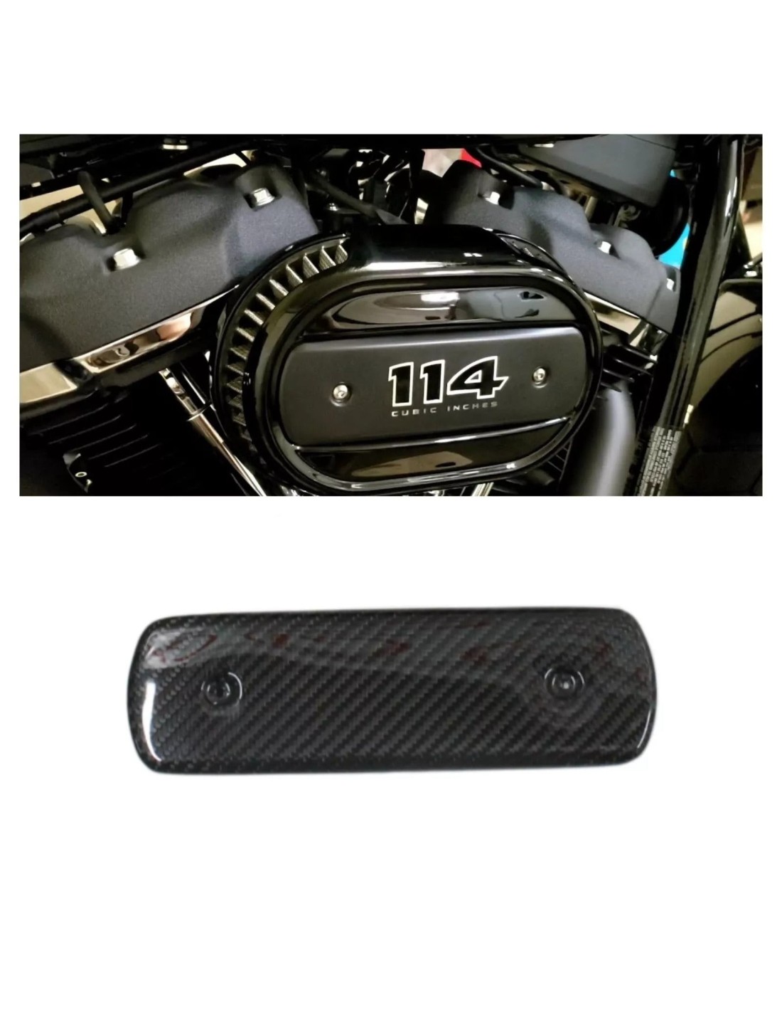Inzetstuk voor koolstoffilter voor Harley Davidson 2018+ motorfiets Home, Shop, Harley Davidson 2018+ Home