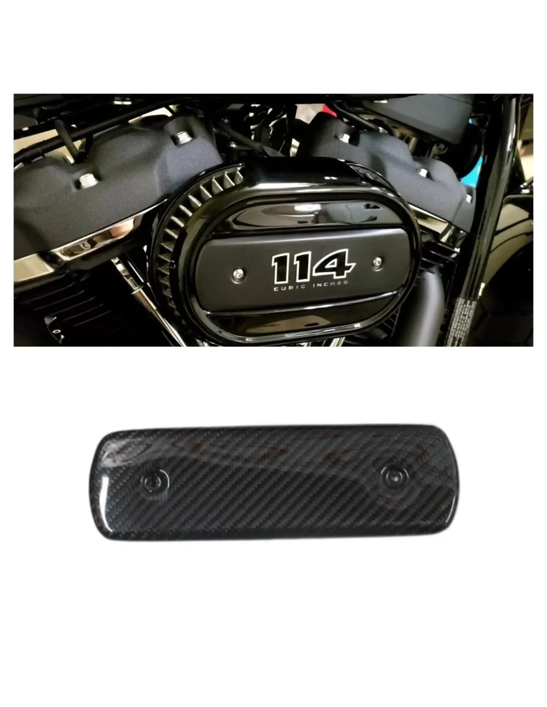 Kohlefaser-Luftfilterabdeckung für Harley Davidson 2018+ Motorrad Home, Shop, Harley Davidson 2018+ Home