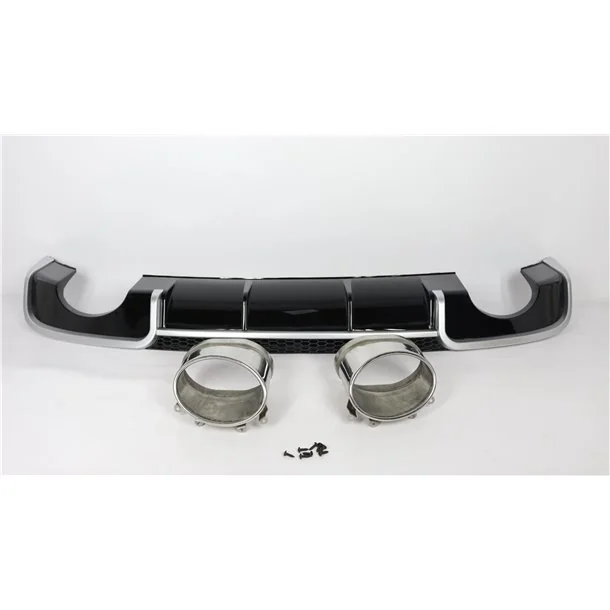 Achterbumper diffuser RS3 stijl voor Audi A3 2012-2015 hatchback Audi, Audi A3 2012-2015 (8V), A3, Rear Diffuser Audi