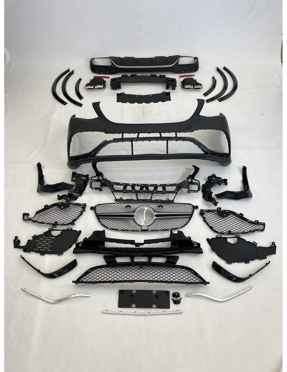 Bodykit Mercedes GLE W166 2015-2018 stile GLE63 AMG Mercedes-Benz, Mercedes-Benz Classe GLE 2015-2018 (W166), Classe GLE, Body