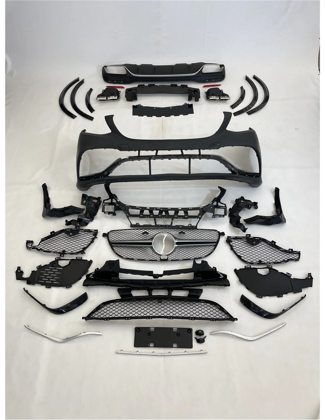Боді-кіт Mercedes GLE W166 2015-2018 в стилі GLE63 AMG Mercedes-Benz, Mercedes-Benz GLE-Class 2015-2018 (W166), GLE-Class,