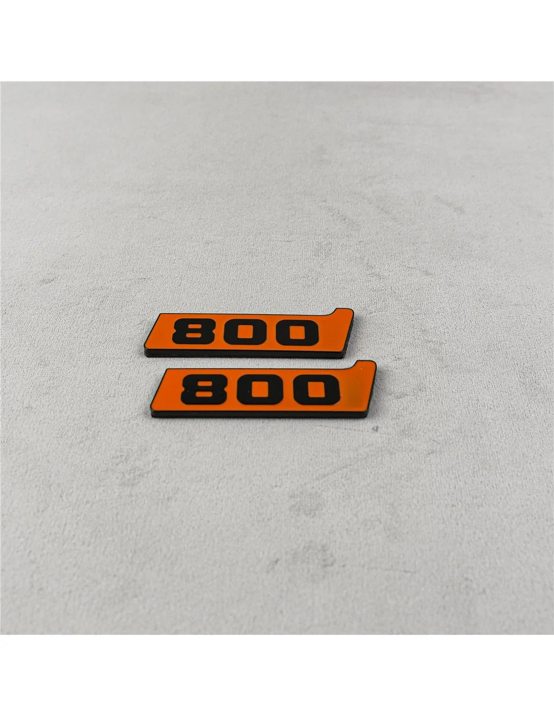 Oranje Brabus BITURBO 800 Zijspatborden badges set voor Mercedes-Benz W463 W463A Mercedes-Benz, Emblemen, G-Klasse 2018+